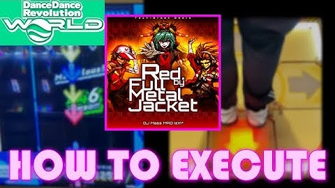 [How To Execute人力] Red. by Full Metal Jacket / DJ Mass MAD Izm* [SINGLE CHALLENGE] 【DDR WORLD】