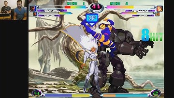 MvC2: Psylocke Psy-Blast Infinite to Crossup to nj Infinite vs Sentinel by Romneto [LIVE AUDIO]