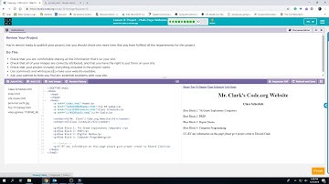 Code.org Unit 2 Lesson 9 Multi-Page Websites
