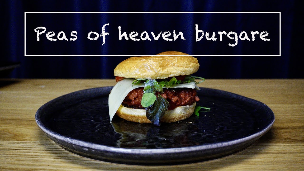 Peas of heaven burgare Burger of heaven YouTube