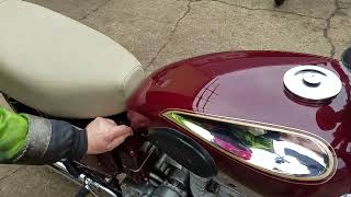 1955 Ariel Kh Twin 500Cc At Andy Tiernans