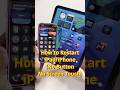 How to Restart iPhone or iPad - Without Button, Without Touching Screen