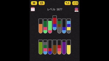 Water sort puzzle level 5677