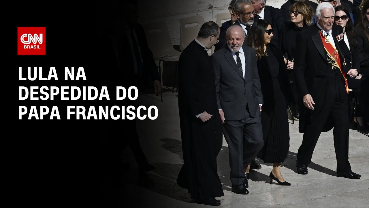 Veja a chegada de Lula ao funeral do papa Francisco | CNN BRASIL