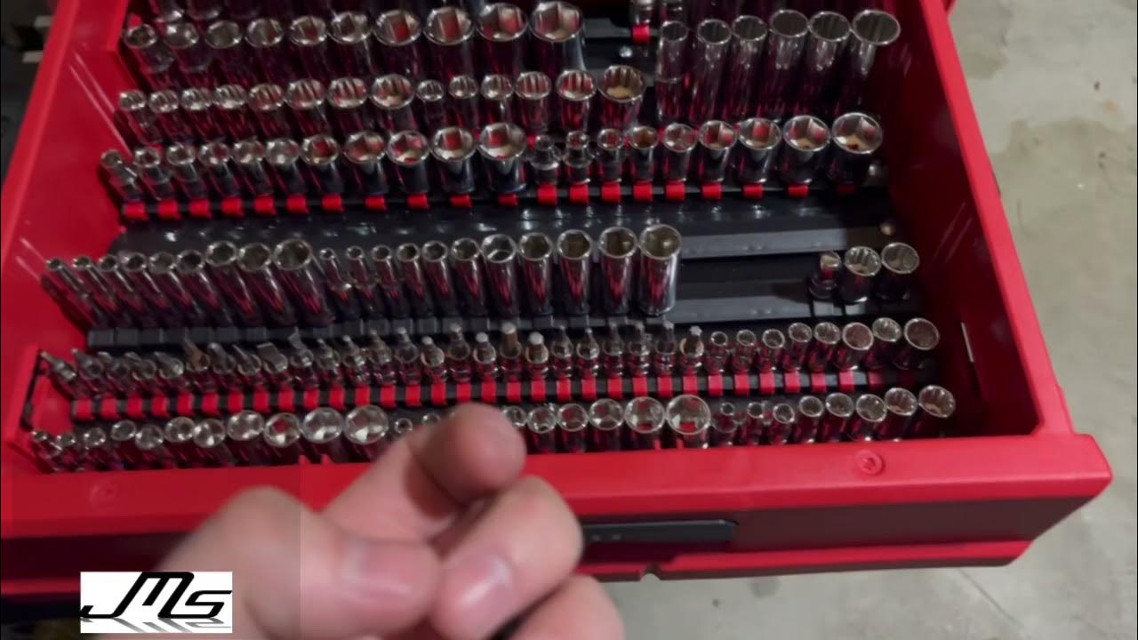 Milwaukee Packout 3 Drawer. Socket Drawer YouTube