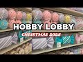 *NEW*HOBBY LOBBY SHOP WITH ME 2025/HOBBY LOBBY CHRISTMAS/50% OFF!!/PASTELS/ GINGERBREAD!!🎅 🎄 🎁 ✨