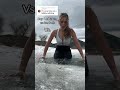 Just a lot of practice… #icebath #coldplunge #coldtherapy #shorts #icequeen