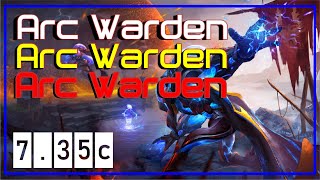 Arc Warden Carry META patch 7.35c | керри АРК Варден метовый керри 7.35c