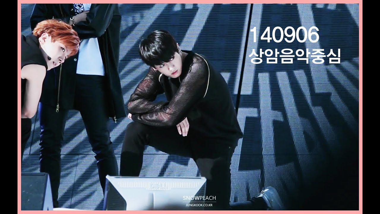 140906 상암 음중 방탄소년단 -  Danger (정국Focus)