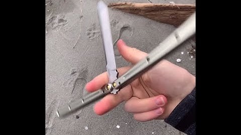 Intermediate Balisong Tutorial: Double scissor