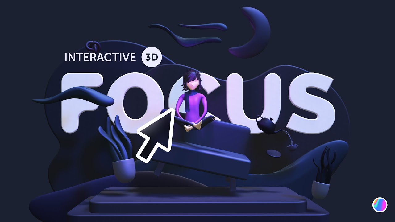 Create a 3D interactive scene in Spline - Part 2 - YouTube