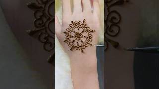 Easy tikki mehndi design #short#ytshort#youtube short #viral video #trending short