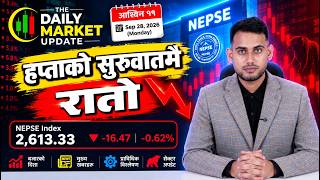 Full September 28 Nepse Daily Update by Prazol Bhandari/Nepali Share News News
