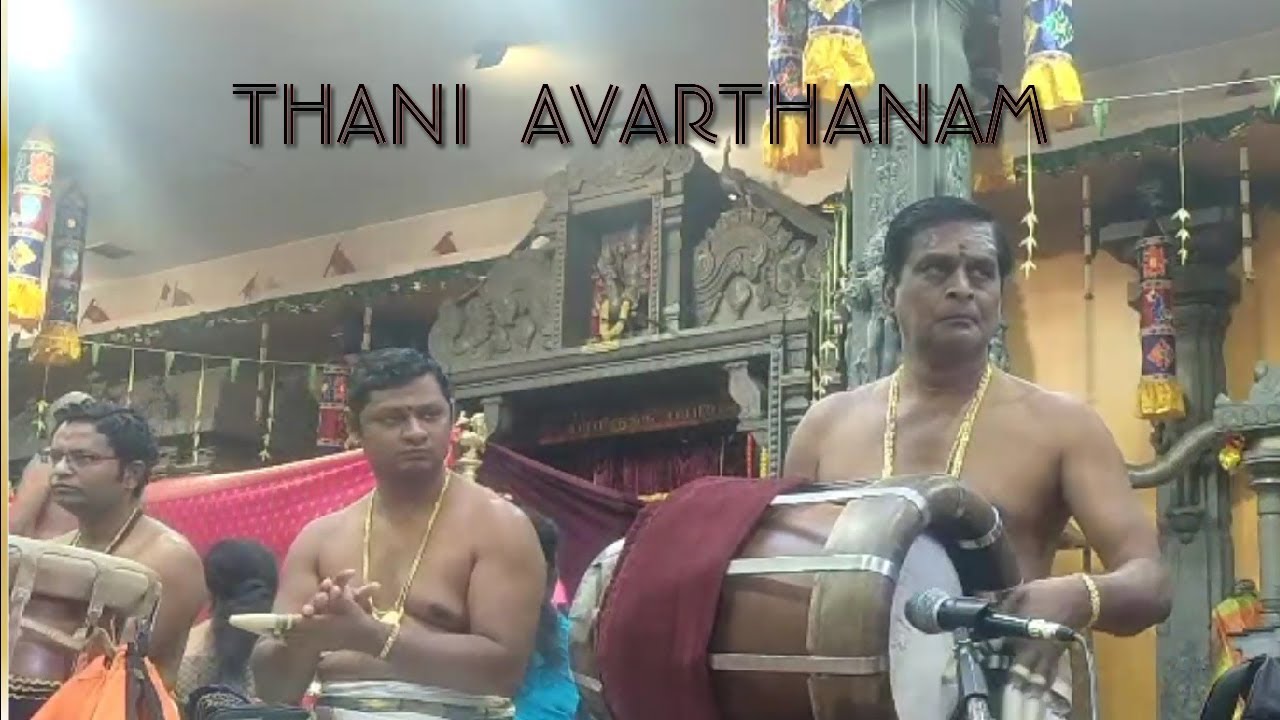 Tirupungur T.G. Muthukumarasamy – Mondreal canada Thavil Thani Avarthanam | Live Performance