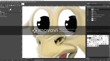 Draw characters with GIMP