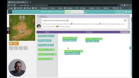 Programming with Mr. Manny | Course D - Building a Star Wars Game using CODE.ORG