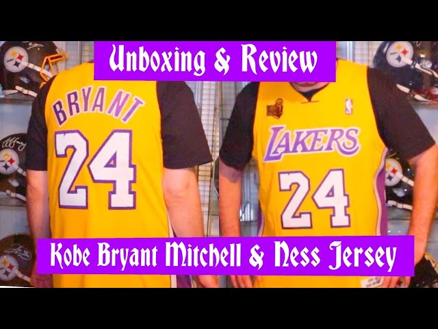 Kobe Bryant Mitchell & Ness “Baby Blue” 2004 Jersey Review 