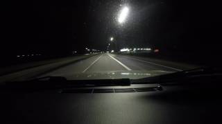 Interstate 2 Night Drive Timelapse (GoPro Hero 4 Black 4k)