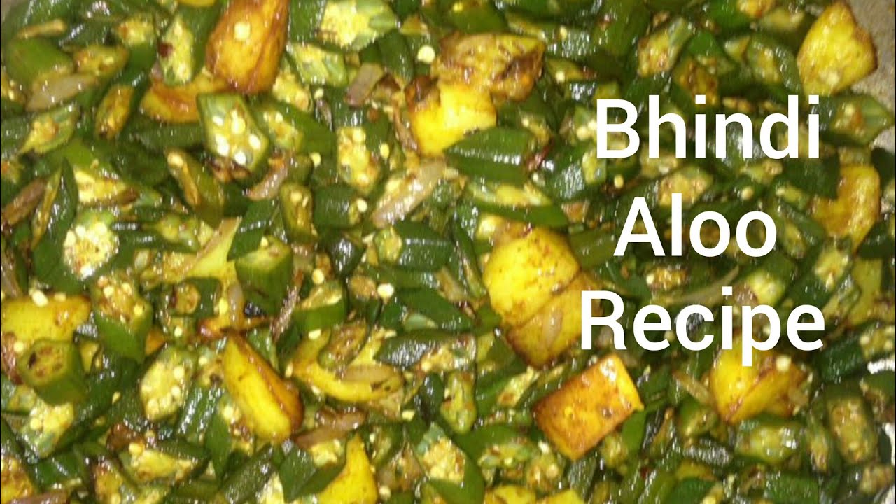 Bhindi Aloo Recipe | Spice | Potatoes And Okra Recipe | Aloo Bhindi ...