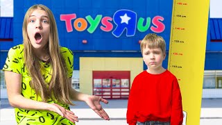 arthur is too small enter toy store amelia tries help