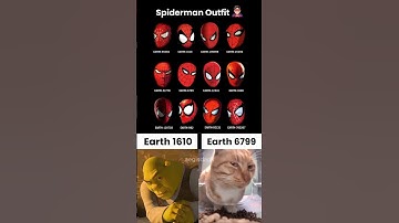 Spider-Man Outfit Evolution Be Like… 🕷️😂