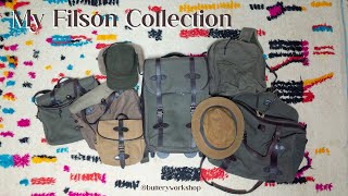 My Filson Collection + Review: Original Briefcase, Journeyman Backpack, Medium Dufflebag, & More