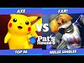 Pat's House 5 - Axe (Pikachu) Vs. Far! (Sheik) Smash Melee - SSBM