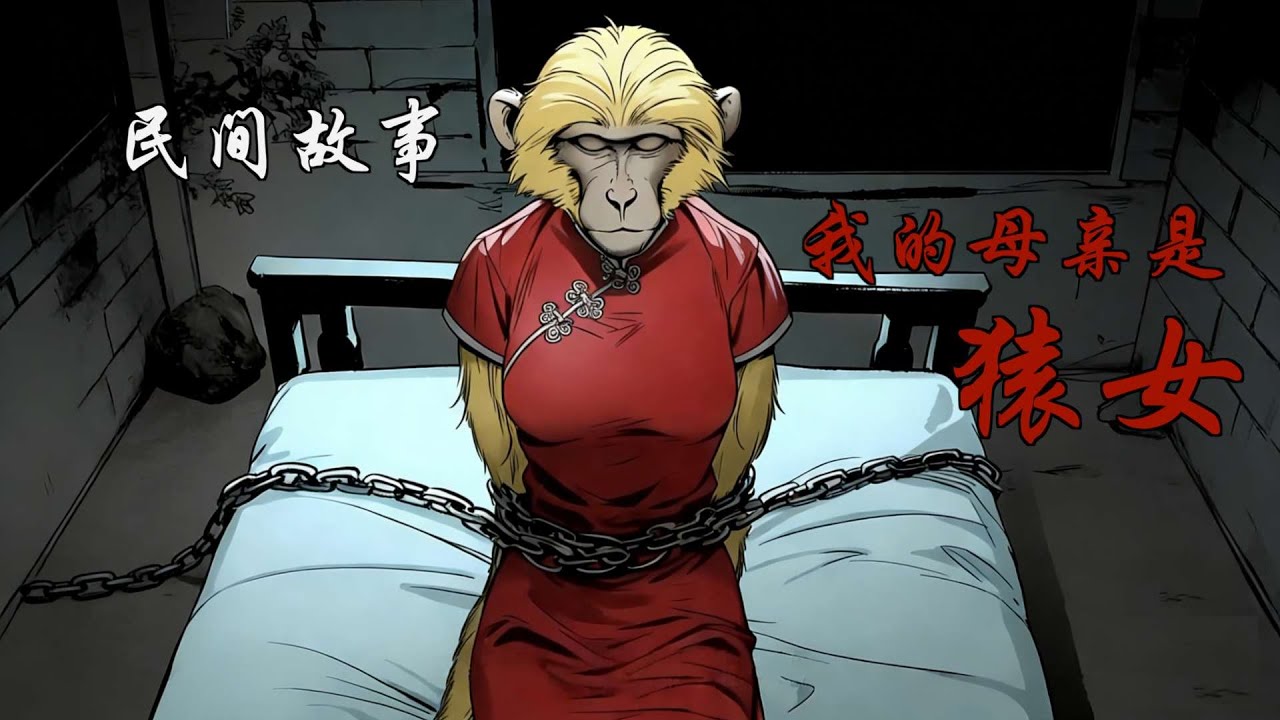 民间故事：我的母亲是猿女 #故事分享 #奇聞異事 #動漫