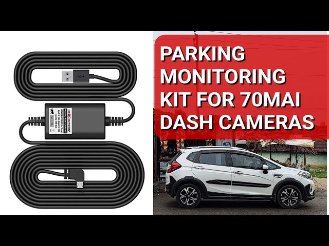 Parking Monitoring Kit for 70MAI Dash Cameras - No More Hardwiring  Required! Unboxing & Installation 