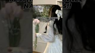 Aesthetic channel name ideas pt.1 🤍💌 #viral #fypシ #trend #aesthetic #ideas #trending