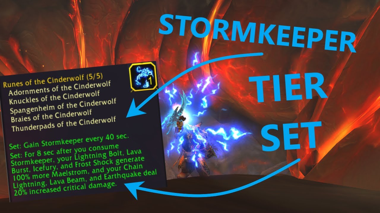 Elemental Shaman 10.1 Tier Set Bonus!! YouTube