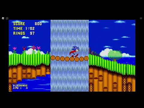 Palmtree Paradise Zone // Classic Sonic Simulator Custom Levels