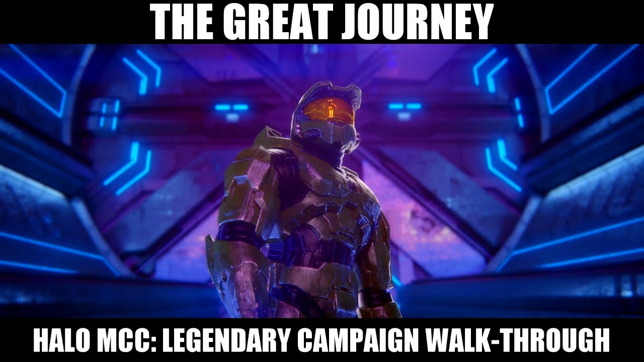 FINAL MISSION: THE GREAT JOURNEY | LEGENDARY CO OP | HALO 2 MCC ...