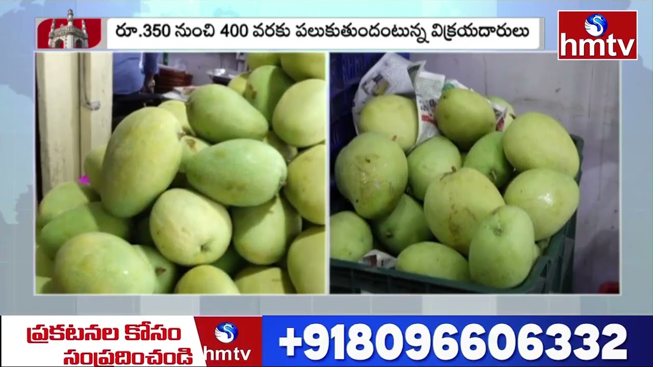 రకరకాల మామిడి పండ్లతో నిండిన నగర మార్కెట్లు.. | Mangoes In City Markets | hmtvlife
