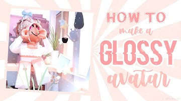 How to add a GLOSSY avatar to your GFX! || blender 2.9 || alysa dino