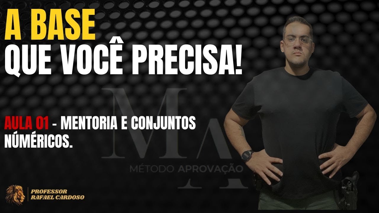 Raciocínio lógico + Matemática para Concursos: Método, Planejamento e Base do Zero. Rafael Cardoso