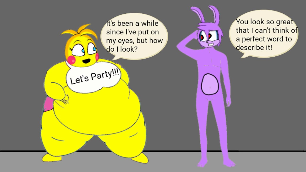 Fat Inflated Five Nights At Freddy S Part 2 By Super Immobile Obese Donatel...