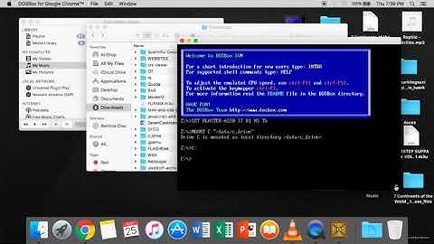 How to boot windows 95 into dosbox for chrome