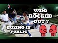 THEY STARTED SCRAPPING IN ZAXBY'S PARKING LOT !! PUBLIC BOXING ( car window broken )