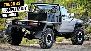 My Steel Tray Build - Built completely in my backyard!