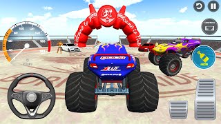 Monster Truck Mega Ramp #1 - Impossible Extreme Stunts GT Racing - Android Gameplay screenshot 3