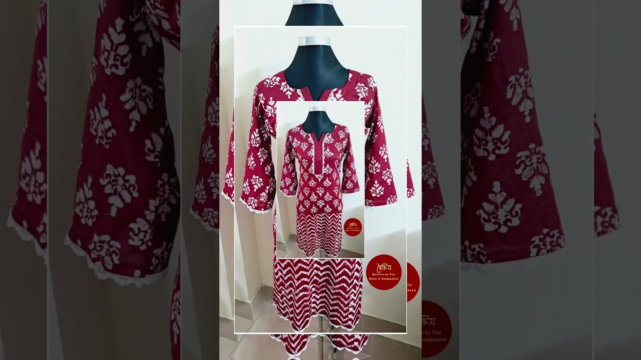 Batik kurti 