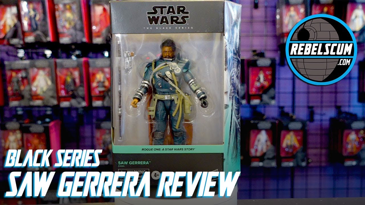 Star Wars Hasbro The Black Series, Saw Gerrera, Action Figure