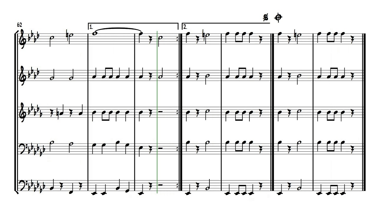 Ноты славянки