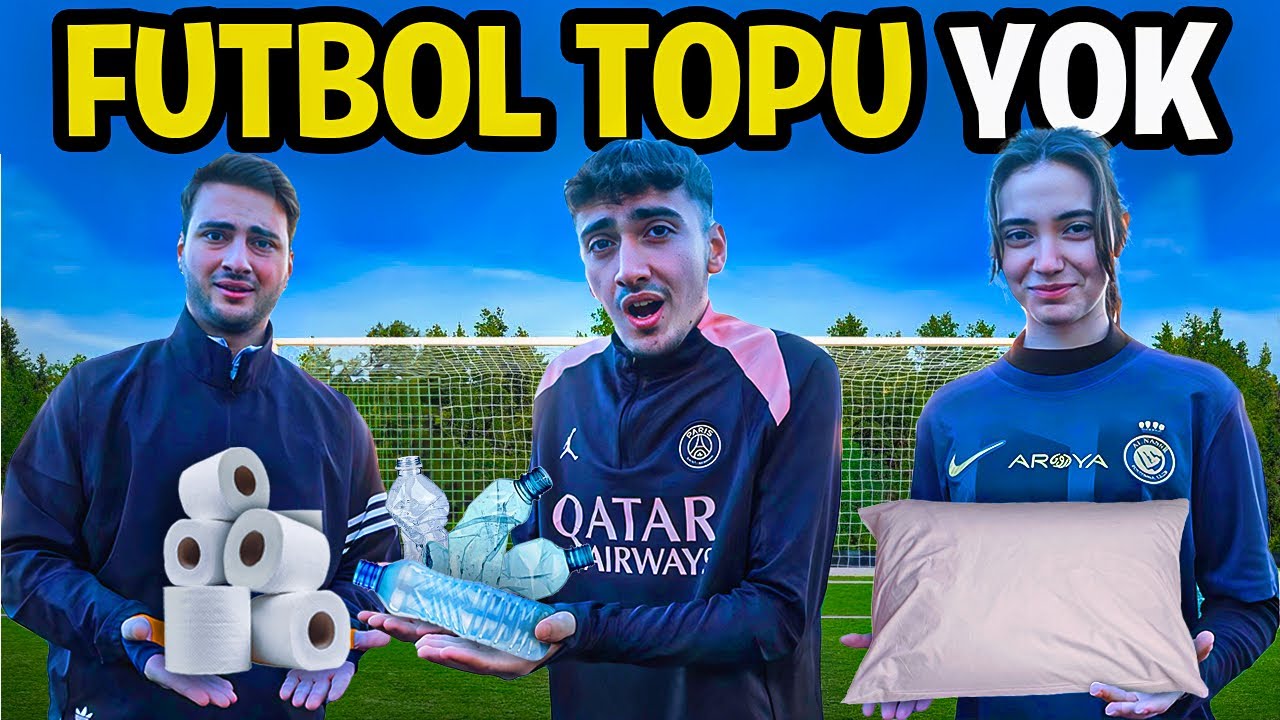 TOP OLMADAN FUTBOL OYNADIK! @emirivriv @RoseHeus