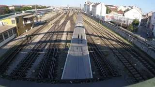 Wien Westbahnhof in Zeitraffer