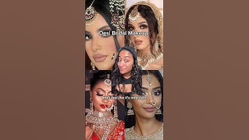 Time for DESI BRIDAL makeup 👀🤎 I need to update my wardrobe 😭