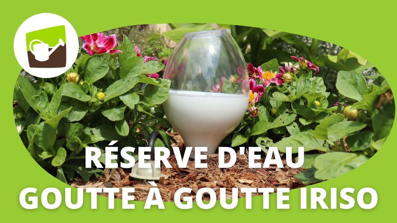 Arrosage goutte à goutte pour pot de fleur et jardinière - Atout