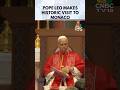 Pope Leo Makes Historic Visit To Tiny Catholic State of Monaco | Vatican News | N18G