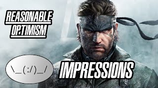 Why I'm reasonably optimistic about the Metal Gear Solid 3 Remake